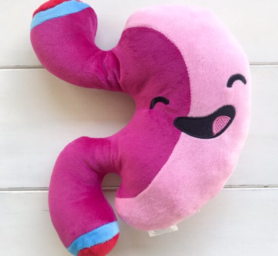 Introducing Barry, my new stomach.